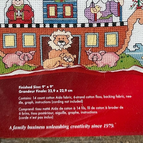 NWT Noah’s Ark Cross Stitch kit - Picture 4 of 6